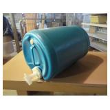 Blue Plastic Water Dispenser