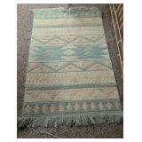 Geometric Woven Rug