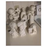White Ceramic Figurines