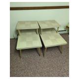 (2) Wooden End Tables