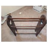 Wooden Quilt Rack