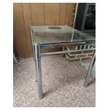 Glass-Top Table