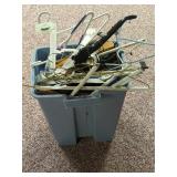 Bin of Hangers