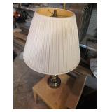 Brass Lamp with Shade