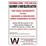 MACHINERY & FARM RELATED AUCTION