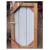 Barn Door with Hinges