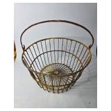Antique egg basket