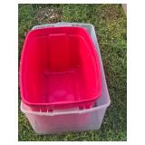 Totes Great for Making Chicken Transport Cages