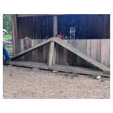 Wooden Trusses 12 feet long