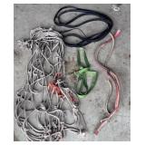 New Xtra Long Fake Leather Horse LeadS, hay bag