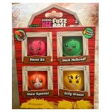 Teenie Nee Doh Fuzz Ball Farmyard Set