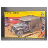 Testors Italeri 3/4 Ton Dodge 1/35 Scale Model Kit #775 Sealed