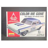 Lindberg 1964 Dodge 330 Super Stock "Color Me Gone" 1/25 Scale Model Kit