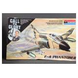 Monogram Call to Glory F-4 Phantom II 1/48 Scale Model Kit #5814 - Factory Sealed
