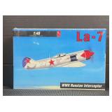 Hobby Craft La-7 WWII Russian Interceptor 1:48 Scale Model Kit