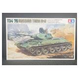 Tamiya 1/35 T34/76 Russian Tank 1942 Model Kit #4044