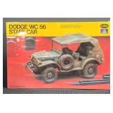 Dodge WC 56 Staff Car 1/35 Scale Model Kit #819