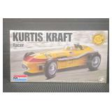 Monogram Kurtis Kraft Racer 1/24 Scale Model Kit 85-0012 Sealed