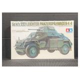 Tamiya Sd.Kfz 222 Leichter Panzerspahwagen 4/4 1:35 Scale Model Kit #3551