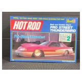 Revell Hot Rod Series, Matt and Debbie Hay’s Pro Street Thunderbird, 1:25 Scale Model Kit (No. 7440) - Factory Sealed