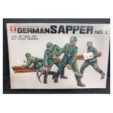 Bandai German Sapper No. 1, 1/48 Scale Soldier Series Model Kit #8244