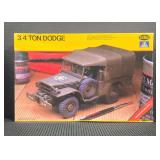 Testors Italeri 3/4 Ton Dodge 1/35 Scale Model Kit #775