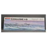 Monogram Japanese Submarine I-19 Model Kit No. 3103 Factory Sealed