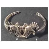 .925 Horses and shoe bracelet - 19.47 Gr.