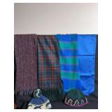Four Scarves and Two Hats