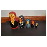 Royal Family 5 pc Nesting Doll Set