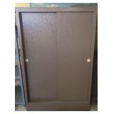 Metal storage cabinet