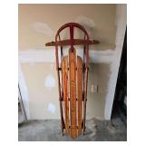 Champion wooden snow sled