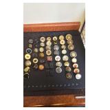 Collection of bridle rosettes - group 1