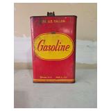 Metal One Gallon Gasoline Can