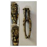 Victorian Era Solid Brass Nutcracker Featuring Bill Sikes and Fagin from Oliver Twist