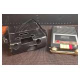 Vintage portable cassette player