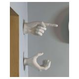 Hand Sculpture Wall Hangings