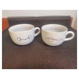 Horseback Riding Soup Mugs