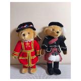 Pair of Harrods Merrythought 19” Teddy Bears