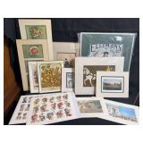 Assorted Unframed Prints