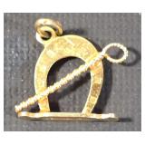 14K Gold charm - 2.6 Grams
