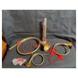 Assorted decorative horns