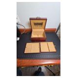 Jewelry Box with two removable trays