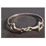 .925 Bit shaped bracelet - 27.6 grams