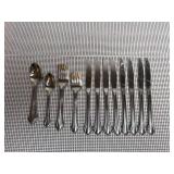 Stainless Steel Shell Pattern Flatware