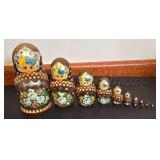 10 pc Nesting Dolls made in USSR