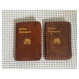 William Shakespeare mini books 'Antony and Cleopatra' and “Othello”