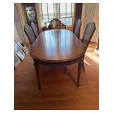 Dining Table and Five Chairs