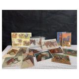 Collection of Horse Themed Postcards