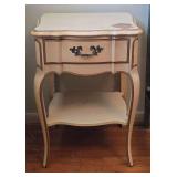 French Provincial side table 20' x 15' x 28'